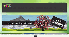 Desktop Screenshot of consorziosea.it